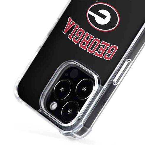University of Georgia Collegiate Text iPhone 16 Pro MagSafe Case